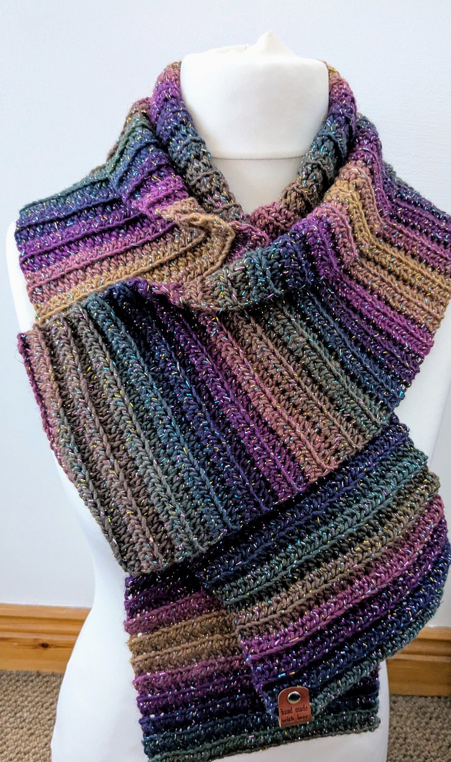 Crochet scarf
