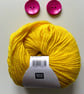 Triple braid headband kit - Knitting, crafts, handmade - Sunshine yellow - Image 1