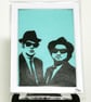 ACEO (Artist Collectors Edition Original) Miniature hand cut paper art OOAK - Image 3