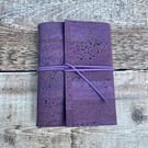 Cork Journal Notebook Lilac
