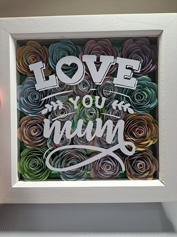 Love you mum frame 