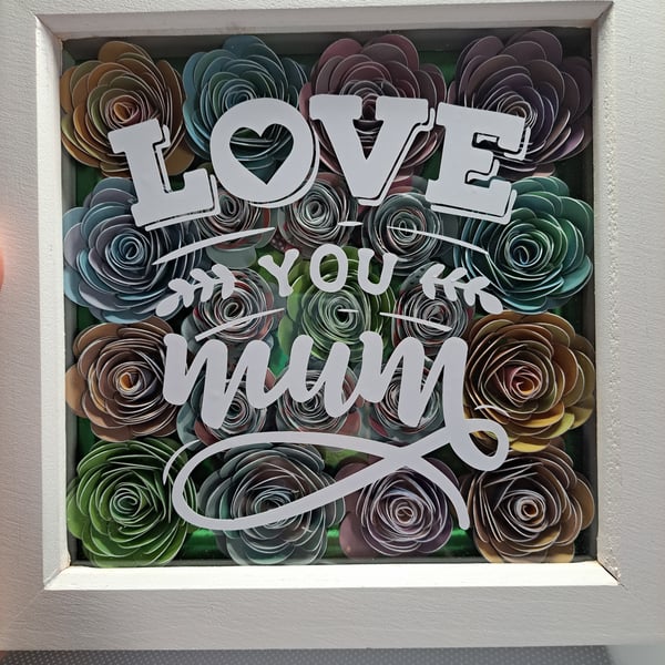 Love you mum frame 