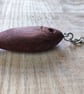 Lucky wooden fish keychain keyring hand made in Cornwall - Image 6
