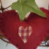 Christmas Evergreen Heart wreath	