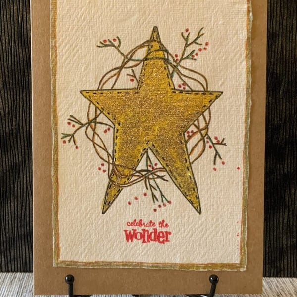 Golden Star & Wreath