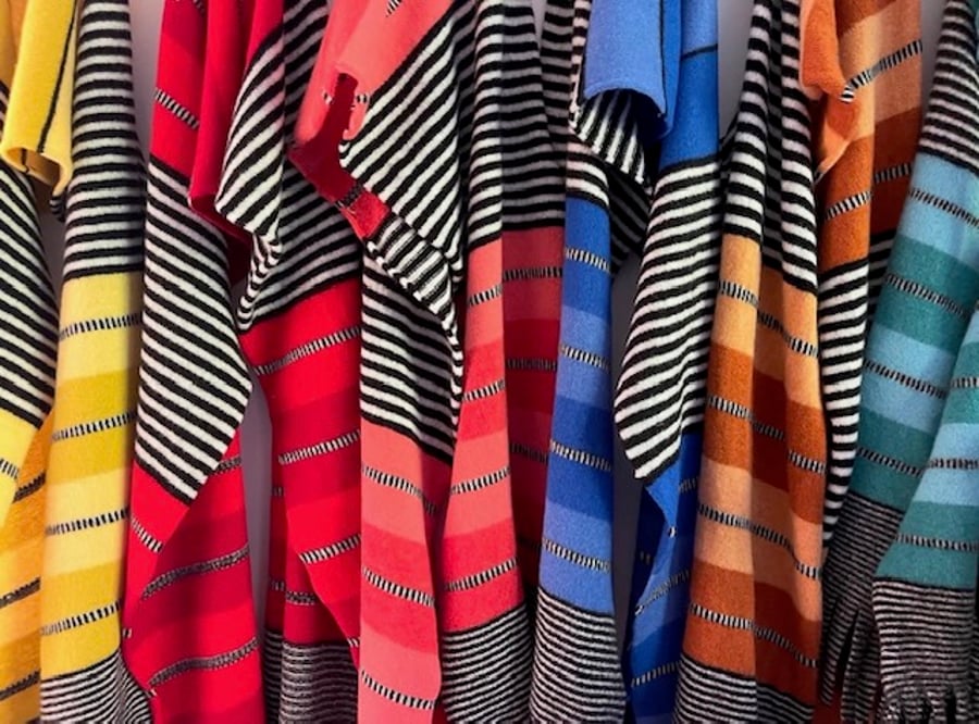 Contemporary Tassel Scarf - Various Colours