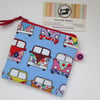 SALE Coin Purse with Camper Vans
