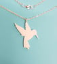 Hummingbird Necklace - Acrylic - Image 1