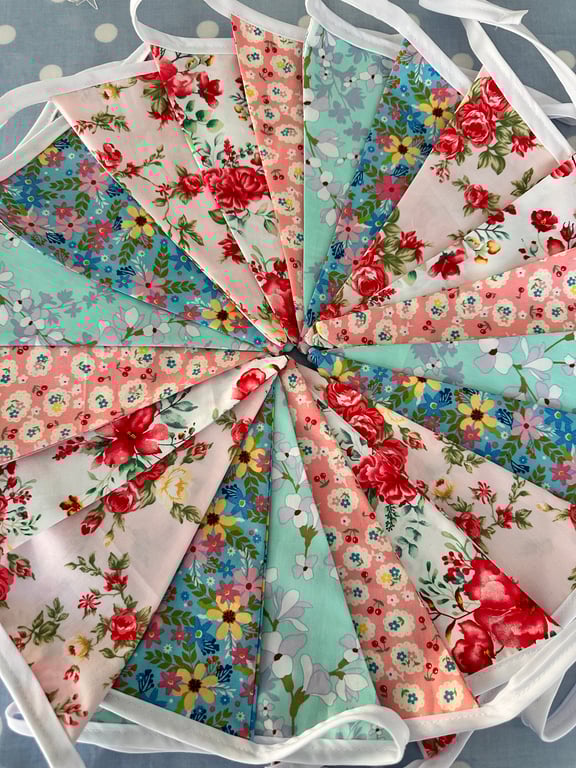 Spring, Summer Bunting, 