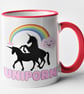 Uniporn Mug Unicorn Funny Novelty Gift Joke Present For Family Friend Christmas  - Image 5