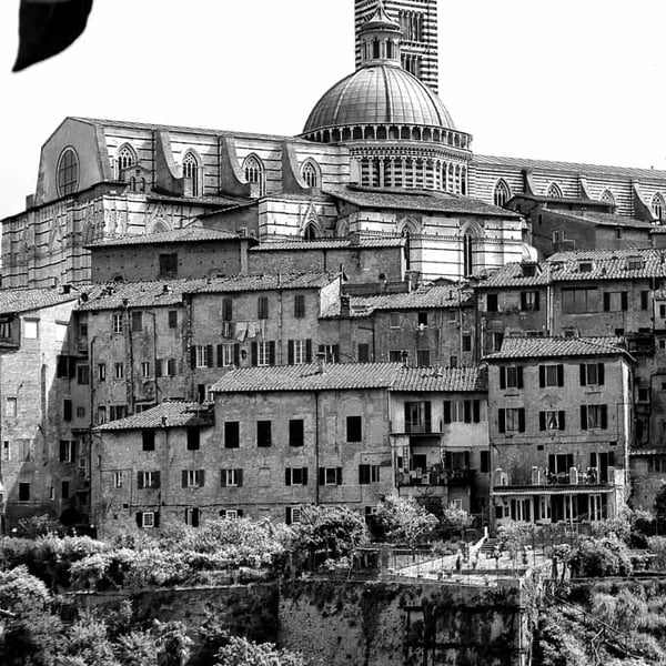 Siena Skyline Cityscape Tuscany Italy Photograph Print