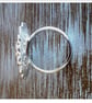 Pink Opal Flower Ring Sterling silver hallmarked size R - S - Image 5