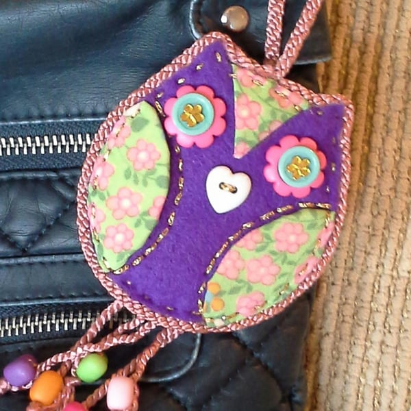 Little Owl Bag Charm