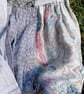 Kokopelli smock shirt dress with silk painted panel - Image 6
