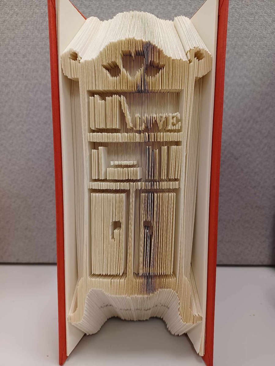 Bookcase with Cupboard COMBI Book Folding Pattern - EMAILED PDF PATTERN