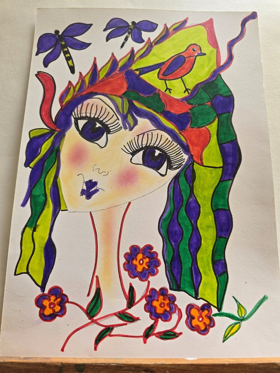 Fairy Witch Drawing 