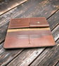 Handmade Croc Texture Long Leather Wallet with Coin Pocket - Image 4