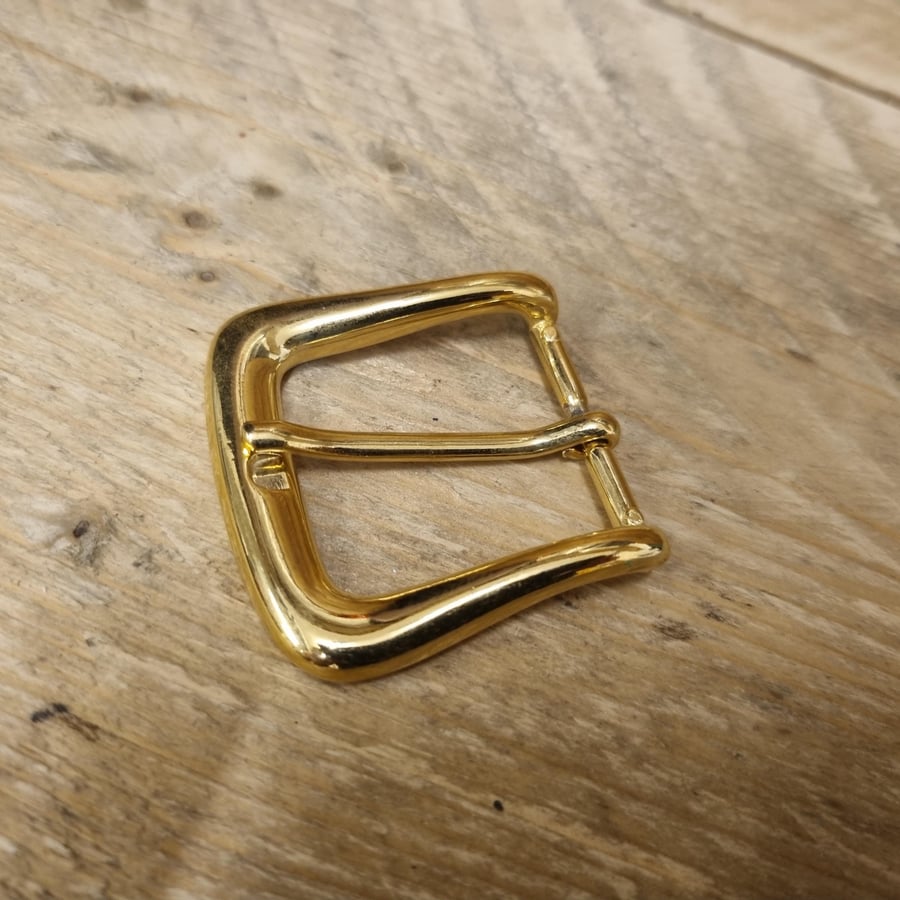35mm Gold Toned Belt Buckle