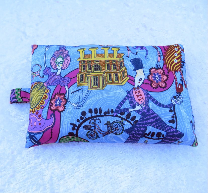 Palm rest, wrist support, made from Liberty Tana Lawn, London