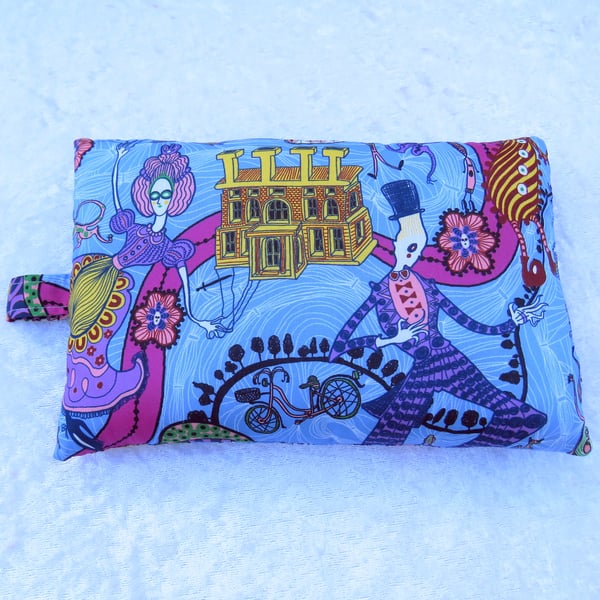 Palm rest, wrist support, made from Liberty Tana Lawn, London