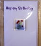 Scenic Poppy Field Birthday Card - Image 1