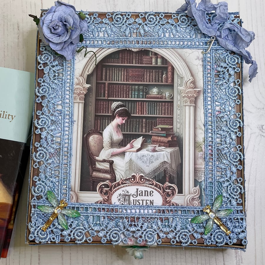 Library - Jane Austen Keepsake Box by Carolee Crafts - PB11 - 0005