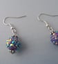 Shambala Type Sparkly Beads Earrings - Image 2