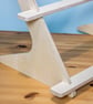 Tall A5 Card Size 3 Tier Display Shelf Stand with Grooves - Image 6