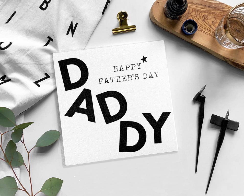 FATHER'S DAY card - Dad - Daddy