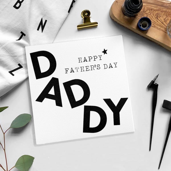 FATHER'S DAY card - Dad - Daddy