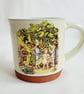 Handmade Fairy Orchestra Mug, Soft White, flower fairies