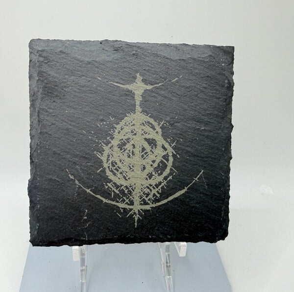 Elden Ring Laser Etched Coaster