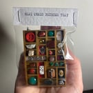 Mini Printers Tray Curio Gift - Wall Hanging - Tree Hanging - Mini Art