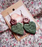 CLEARANCE! polymer clay earrings handmade- reduced-no 38