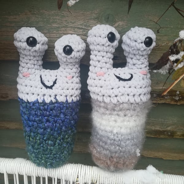 Custom Crochet Stress Slug