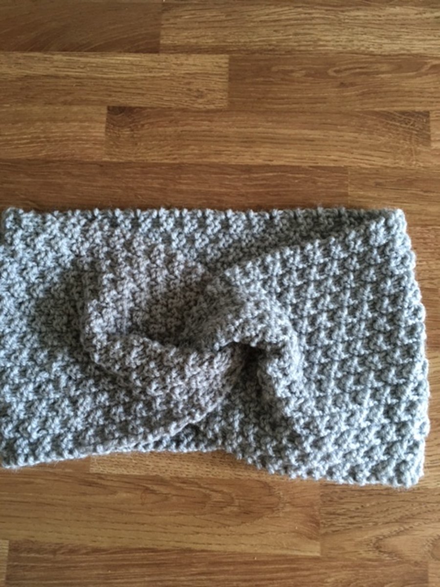 Ear warmers - Silver Grey 