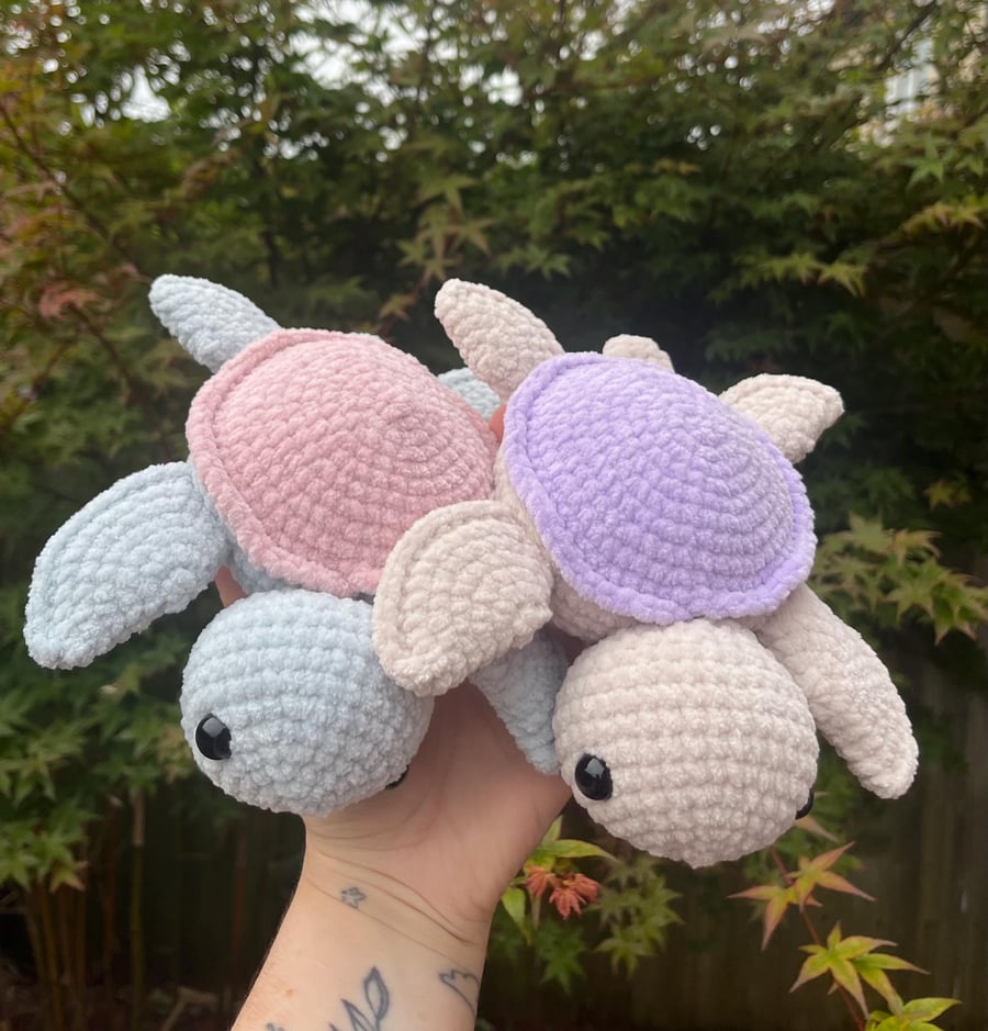 cute turtle plushies - cute turtle crochet - turtle amigurumi - turtle plushie