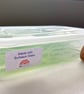 50g Mixed Green Bullseye 90 coe glass Vitrigraph stringers - Image 4