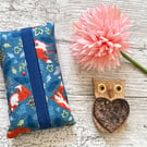 Fabric Pocket Tissue Holder - Travel Tissue Case - Reusable Tissue Pouch for Bag