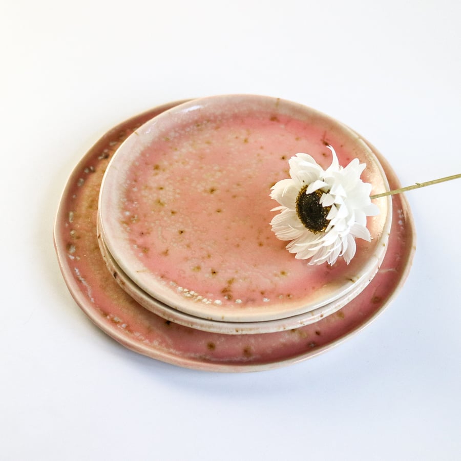 Pink Ceramic Dish