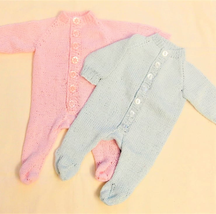 Baby Grow for Babies from Premature up to 12 Mo... Folksy