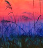 Fen Sunrise Landscape Original Oil Painting - Image 7