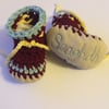 Personalised Vegan baby boots - custom colours- sizes 1-3 