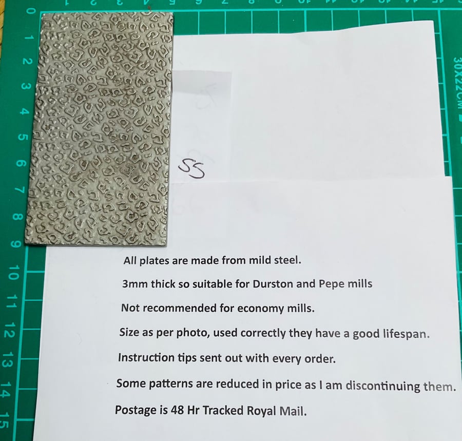 Rolling Mill Texture Plates 