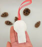 Bead embroidery Christmas candle decoration  - Image 5
