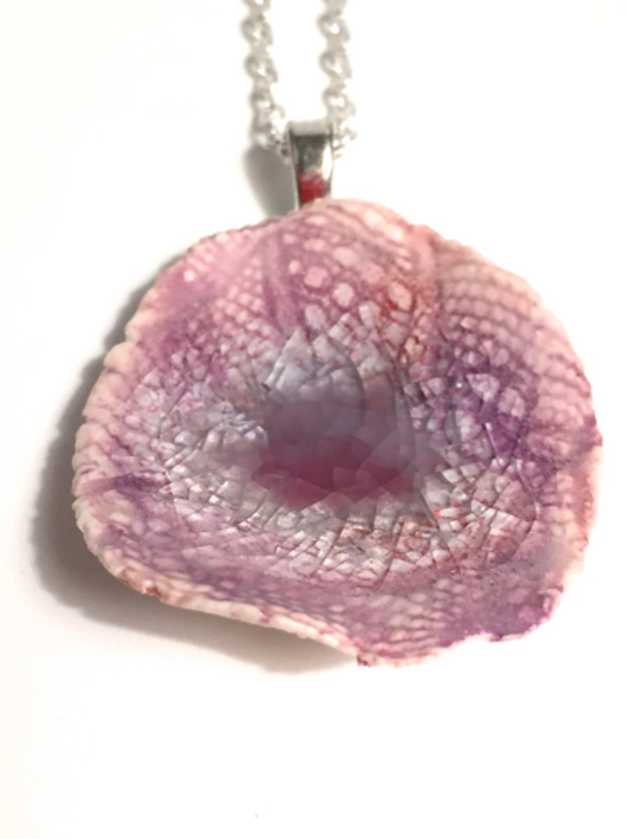 Lilac Porcelain Necklace