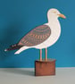  Standing Wooden Seagull Decoration Ornament- Hand Painted - Image 6