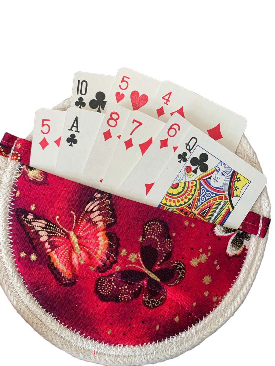Playing Card Holder - Butterfly 