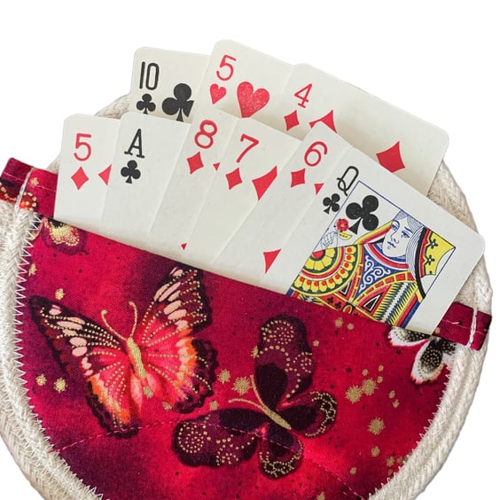 Playing Card Holder - Butterfly 