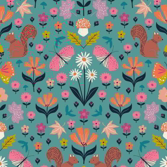 Woodland Butterfly -Woodland Wander by Nina Raby Jones Dashwood Studio